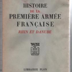 histoire de la première armée française . général de lattre de tassigny .