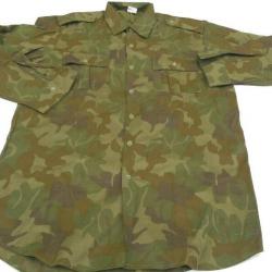 Chemise manche longue camouflage Armée Roumaine Taille S civile