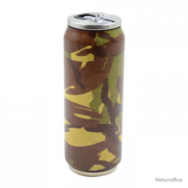 Canette Isotherme camouflage Centre Europe 500ml