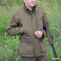 veste imperméable de chasse kaki avec capuche détachable Taille 5