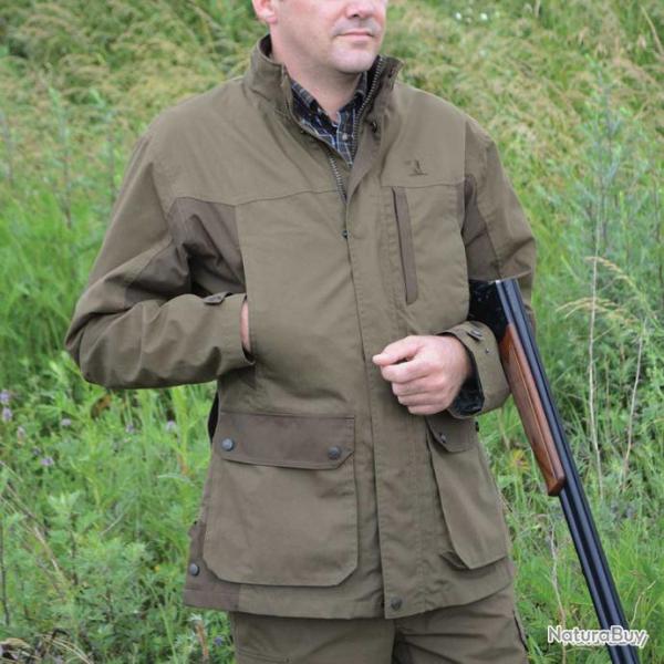 veste impermable de chasse kaki avec capuche dtachable Taille 5