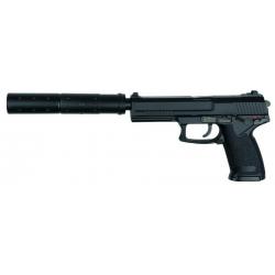 Réplique airsoft pistolet MK23 full set Noir gaz GNB Pistolet MK23-PG1200