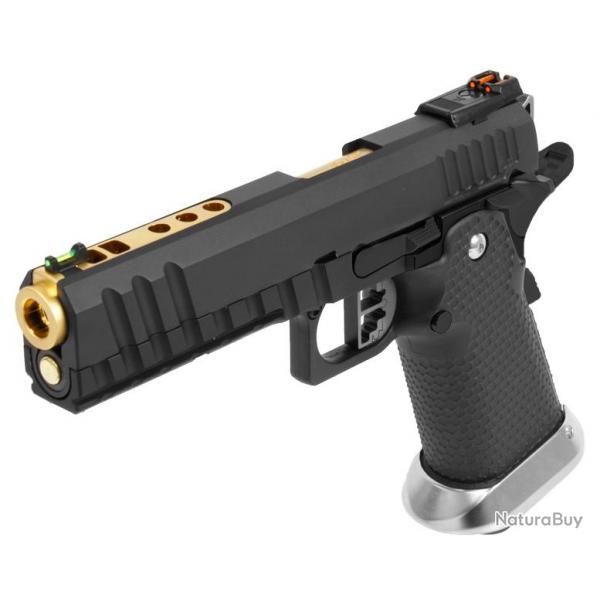 Rplique airsoft GBB hx2003 full black - AW custom Pistolet GBB hx2003 full black-PG42003