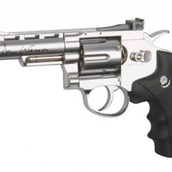 Réplique airsoft revolver Dan Wesson silver 4'' CO2 Revolver Dan Wesson 4''-PG1920