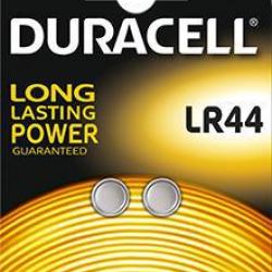 Piles LR44 1,5 volt - Duracell LR44-LC422D