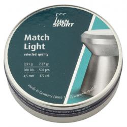 Plombs Match Light cal. 4,5 mm-PB318
