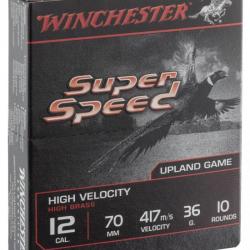 Cartouches Winchester Super Speed G2 Cal. 12 70 SPEED. culot de 20. MW1120