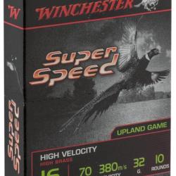 Cartouches Winchester Super Speed Cal. 16 70 SPEED. culot de 16 MW1166