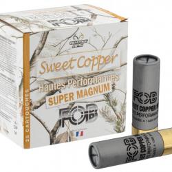 Cartouches Fob sweet copper Magnum 50 Cal.12 89 FOB SWEET COPPER cal 12 89 N° Plomb MFA7922