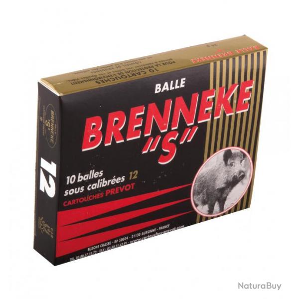 Cartouche Prevot  balle Brenneke-S - Cal. 12/70 BRENNEKE S Cal.12-70-MP512