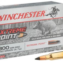 Munitions Winchester cal . 300 Win Mag - grande chasse Balle Extreme Point-BW2998