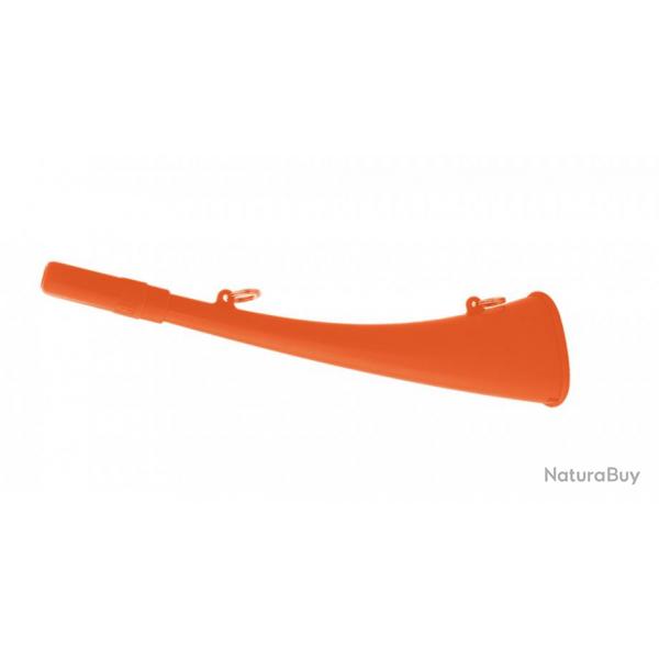 Corne d'appel 25 cm ABS orange fluo - Elless-COR135