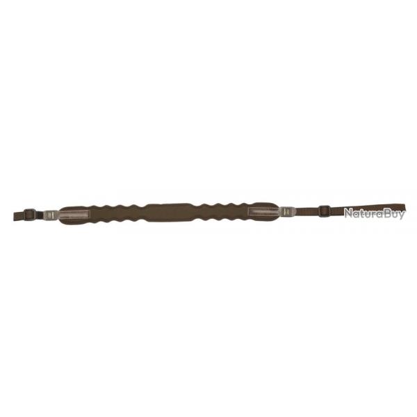 Bretelle  fusil lancole noprne  boucle standard - Niggeloh Noir-CU2021
