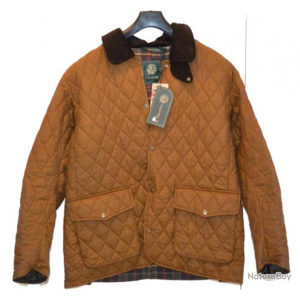 VESTE Taille L MATELASSEE HUILEE CAMEL STAND