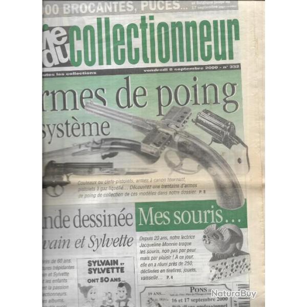 la vie du collectionneur n 332 septembre 2000 , armes de poing  systme