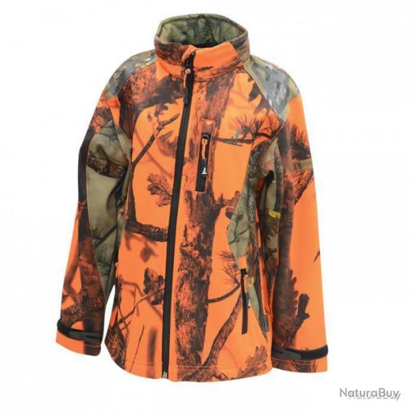 Blouson enfant Softshell Ghostcamo Taille 06