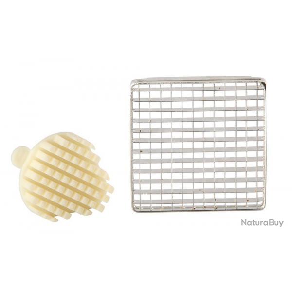 KIT POUSSOIR & COUTEAU ETAME POUR COUPE FRITE 8 x 8 mm