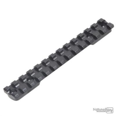 Rail 11 mm en Acier pour bande ventilée de fusil à pompe ou de fusil de chasse, 55 mm, 6 Slots - Embases pour montage fixe (13869408