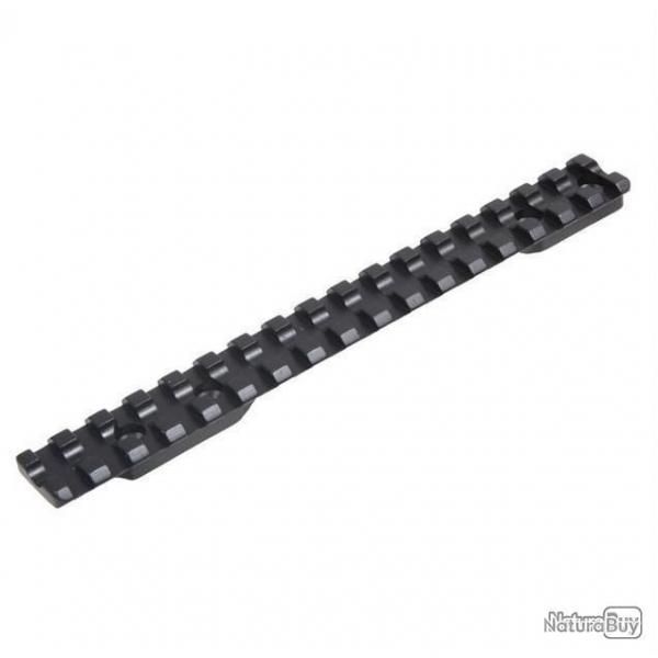 Rail Picatinny en acier tremp pour Savage 10-11-12 Short/Sauer 200 Long - CONTESSA 0 MOA