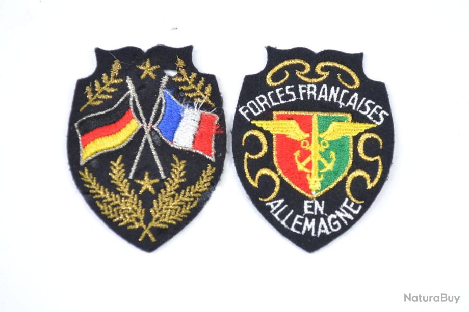 Patch troupes de BERLIN FFA Forces Françaises Allemagne insigne tissu ORIGINAL