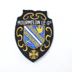 Insigne patch brodé années 1970 - 1980. Armée Française Mourmelon le Grand (Camp militaire)