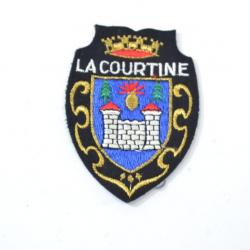 Insigne patch brodé années 1970 - 1980. Armée Française La Courtine (Camp militaire)