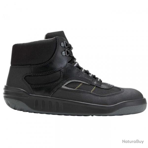 Collection de sneakers de scurit mixte en cuir S1 ou S1P Parade Protection Noir JOGA