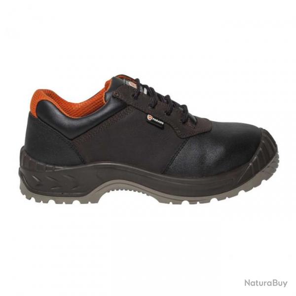 Chaussures Bottes de scurit en cuir non mtalliques S3 Parade Protection NAGORA NALENA NEKATA Marr