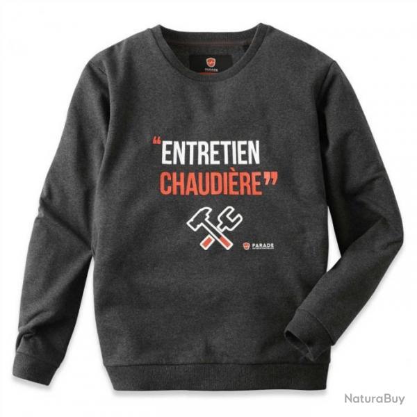 Collection de sweats professionnels  motifs humoristiques Parade Protection SWEAT L Gris ESWEAT