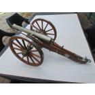 Petits soldats artilleries en plomb peint
