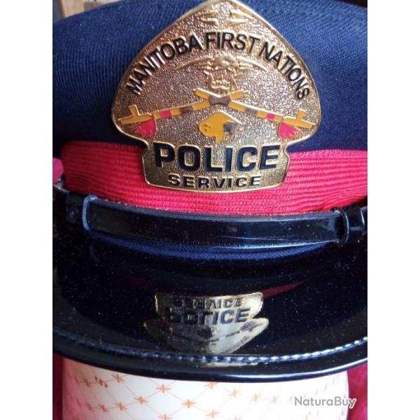 CASQUETTE  POLICE AMRINDIENNES
