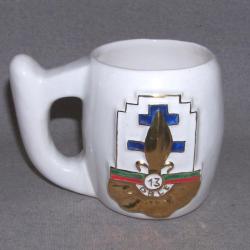 L&eacute;gion Etrang&egrave;re 13&deg; DBLE : chope en c&eacute;ramique