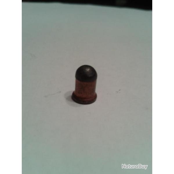 Rare Cartouche 6 mm  Balle ronde 1900