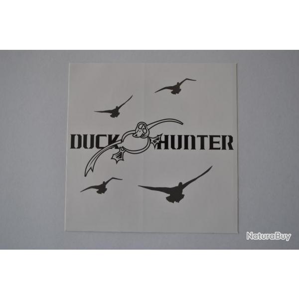 autocollant chasse gibier d'eau duck hunter