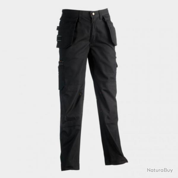 Pantalon dperlant ajustable HEROCK Hercules Noir 50