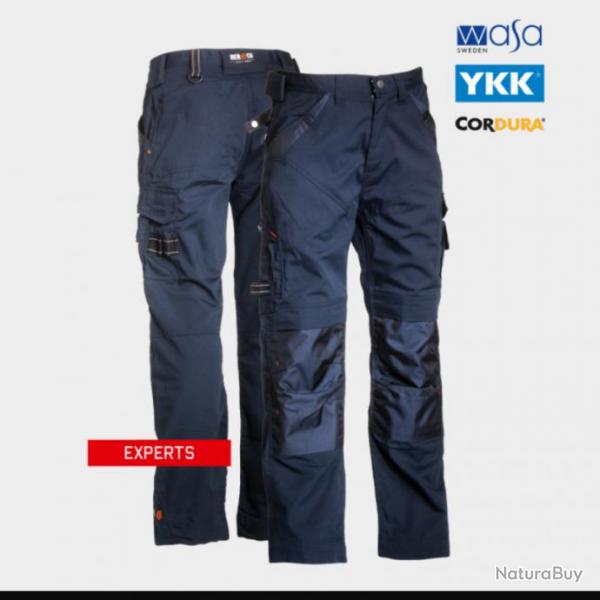 Pantalon classique ou shortleg dperlant HEROCK Apollo 46 Bleu marine Pantalon Apollo
