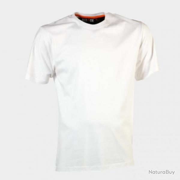 T shirt pour homme 100 coton HEROCK Argo Blanc