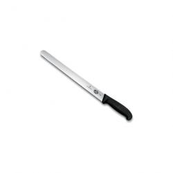 Victorinox - Couteau A Jambon Noir Lame Inox Dentée 36cm - 5.4233.36
