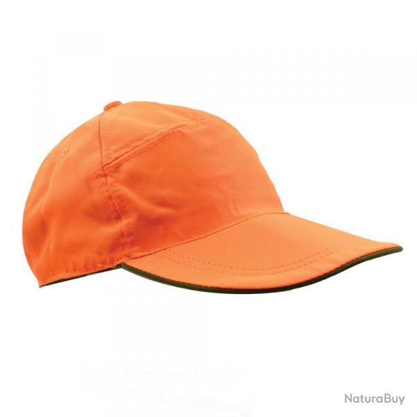 Casquette Rversible Kaki Orange