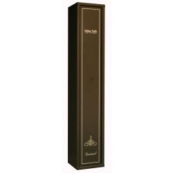 INFAC Armoire Forte Gamme SENTINEL 4 + 1 armes avec étagère avec passage 1 arme longue
