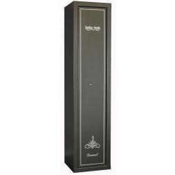 Armoire Forte INFAC Gamme SENTINEL 6 + 1 armes avec lunette + coffre interieur