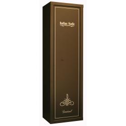 Armoire Forte INFAC Gamme SENTINEL 8 + 2 armes avec lunette + coffre interieur