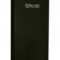 Armoire Forte INFAC Gamme SENTINEL 11 + 3 armes avec lunette + coffre interieur + étagère
