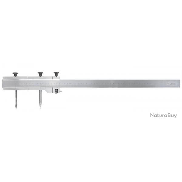 Compas  verge plate rglage fin pointes  tracer en carbure remplaables 1500 mm pour dia. 3000 mm