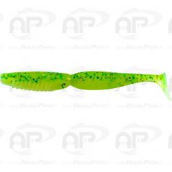 Super Spindle Worm Lime Shad 4'' - 11cm