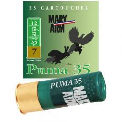 Cartouches Puma 35 MARY ARM Calibre 12 70 35grs Bourre grasse