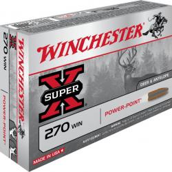 WINCHESTER 270 WIN 150grains Power-Point
