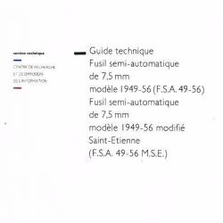 Lot guides techniques armes armée de terre