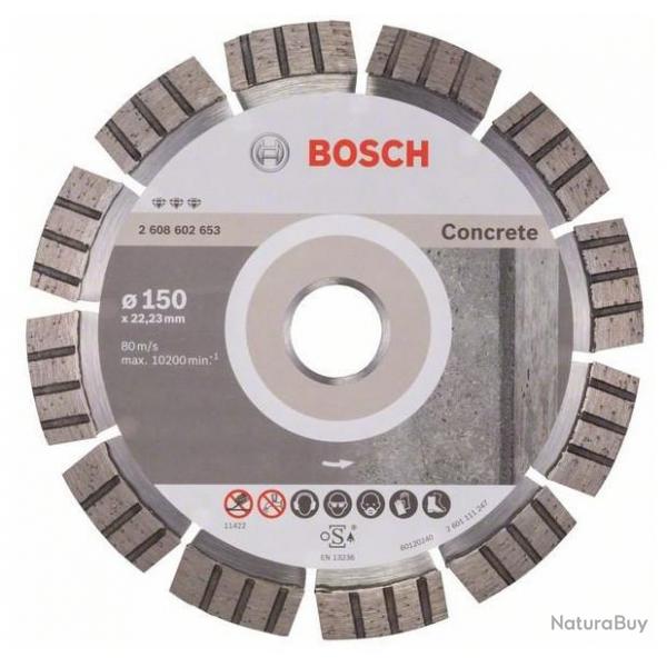 Disque  trononner diamant Best for Concrete 150 x 22,23mm Bosch