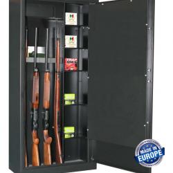 Armoire forte Fortify Delta 12 modulable 12 armes - 8 armes + étagères